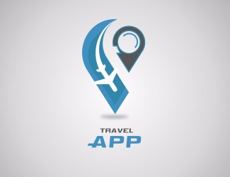 travel APP - projektowanie logo - konkurs graficzny
